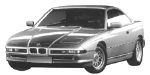 BMW E31 P1B5B Fault Code