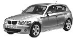 BMW E87 P1B5B Fault Code